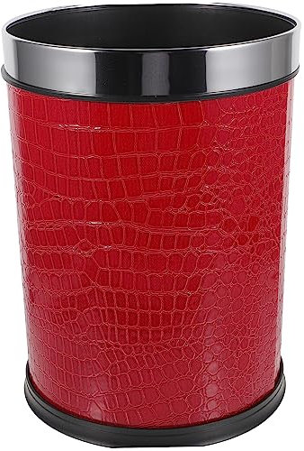 Amosfun Corbeille à Déchets Pour Bureau Et Cuisine Design Moderne Et Élégant Conteneur Pratique Pour Propre
