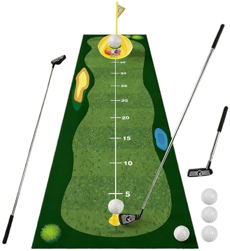 Set de Golf para niños en casa | Juego Educativo - Juego de Patio | para Niños y Niñas, Playa, Camping, Reuniones Familiares, Parque, Guardería