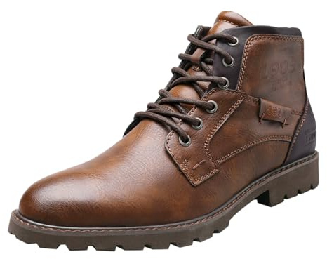 Botines vintage con cordones para hombre, estilo retro, con bloques de color, casuales, tenis clásicos de moda para caminar diariamente, viajes