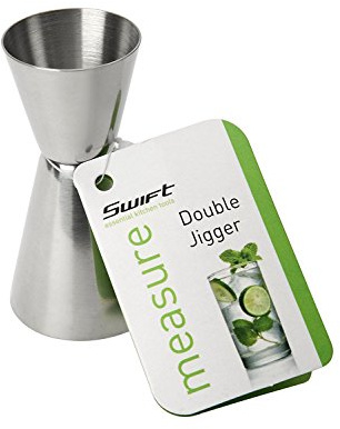 Dexam 17820611 Double Jigger, Stainless steel