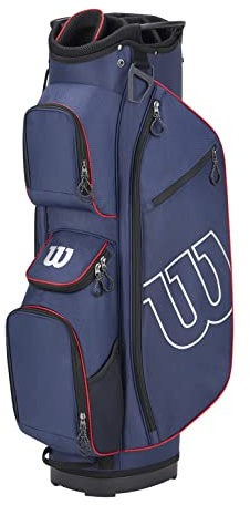 Wilson cart NARD, WGB5307, Marineblau/Rot, Einheitsgröße