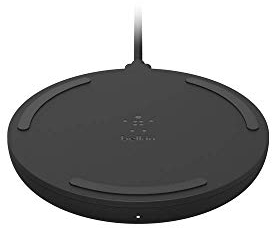 Belkin Chargeur à induction BoostCharge 10 W (chargeur sans fil rapide certifié Qi pour iPhone, Samsung, Google, etc.), noir