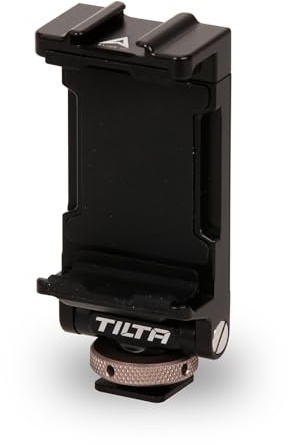 Tilta Handyhalterung für Kaltschuh, verstellbar, Schwarz TA-PMB-B