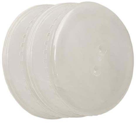 Iloda® 2x Mikrowellenabdeckhaube Kunststoff 26 cm, Abdeckhaube Mikrowelle, Mikrowellenhaube, Tellerglocke, Tellerhaube, Mikrowellen-Deckel