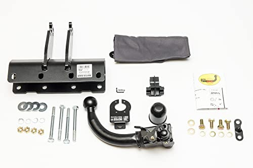 Auto-Hak L'attelage Complet démontable Horizontale per Jeep Wrangler JK 04.2007-07.2018 + Universel Faisceau électrique 7-Broches