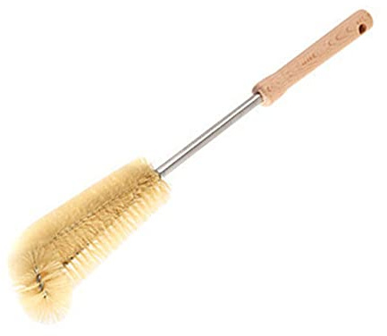 Flaschenbürste, 30 cm, Flaschenbürste, Geschirrbürste, Holz, Flaschenbürste, Flaschenbürste, Glasflasche, super lang, für Sojamilchmaschine