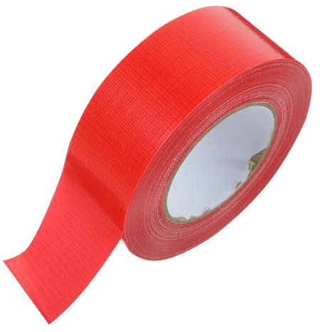 HAWILLOSCH Klebeband Rot Selbstklebendes Diy-klebeband Für Innen Und Außenbereich Strapazierfähig Für Heimwerkerarbeiten Und Anwendungen Vielseitig Einsetzbar Zum Verpacken Verschließen