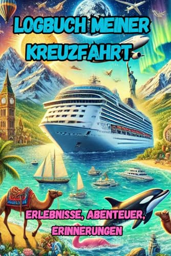 Logbuch meiner Kreuzfahrt: Ein Kreuzfahrt - Reisetagebuch zum selbst ausfüllen und ankreuzen, halte alle Erinnerungen, Abenteuer deiner Kreuzfahrt ... Logbuch und Tagebuch - Reise Zubehör I A5 I