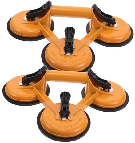 ERINGOGO 2pezzi Ventose Per Sollevamento Vetrate e Piastrelle Strumento Con Grip Vacuum Per Maneggiamento Ed