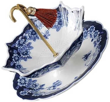 Elegant Porcelain Tea Infuser Elegant Umbrella Ceramic Tea Filter