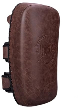 KIXZSAZ Coussin de Frappe Muay Thai, Cible de Boxe et Kickboxing rembourrée et résistante, équipement Professionnel pour l'entraînement au Sparring, Gants Boxe incurvés et rembourrés pour Les