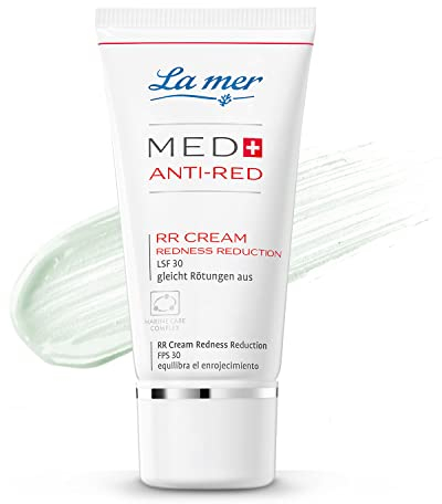 La mer MED+ Anti-Red - Redness Reduction Cream - Kaschiert Hautrötungen - Passt sich dem Hautton an - Mit Lichtschutzfaktor 30 - Für empfindliche und feuchtigkeitsarme Haut - 30 ml