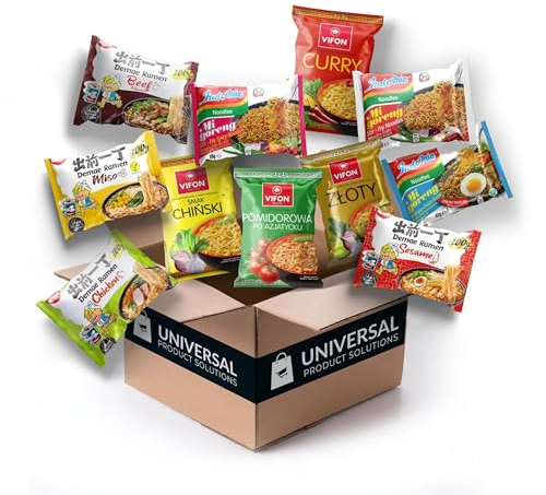 Nissin, VIFON & Indomie Noodles Assortment Pack, Customised 30-Pack Noodles, 10 Packs of up to 3 Flavours of Your Choosing