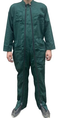 DSTOCK60 - Herren Arbeitsoverall - 2 Reißverschlüsse - Polyester & Baumwolle (M)
