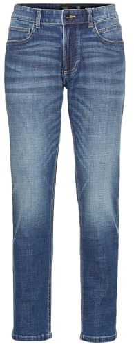 camel active Herren Regular Fit fleXXXactive® 5-Pocket Jeans Grau, menswear-36/36