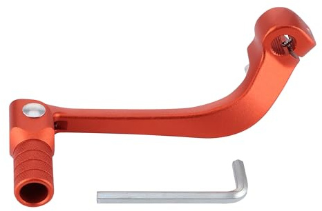 GOOFIT Orange Gear Hebel Schalthebel Aluminiumlegierung Schalthebel Foldable Foot Shifter Ersatz für Most of Motorrad ATV CRF110 110CC 50cc 70cc 110cc 125cc PitBike Quad Dirbike