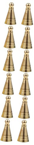 VILLFUL 12 STK Räucherform Turm aus Messing Weihrauch Streichhölzer Werkzeug zur Herstellung von Räucherstäbchen DIY Räucherwerkzeug Incense Press Werkzeug Räucherstäbchenhalter Kupfer