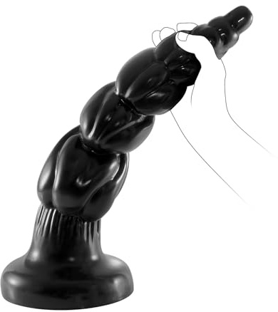 Shkanla 40cm Plug Anal énorme, Longues Épais Butt Plug avec Ventouse | Massifs Godes Anaux, Entraîneur Anal pour jeu plus Profond, Stimulateur Point G et Point P, Jouet Sexuel pour Homme Femme