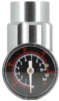 Riduttore di pressione CO2 con attacco M11 con manometro di bassa pressione