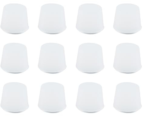 12Pcs Silicone Magnetic Pin Backs, Turn Enamel Pins to Fridge Magnets, Decorative Magnets for Refrigerator Locker Whiteboard (Enamel Pins NOT Included