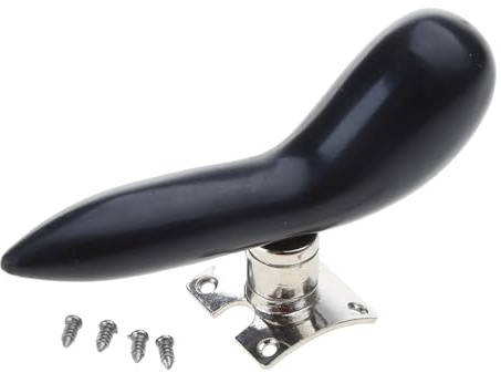 Handsattelhalter aus poliertem Kupfer, für Fagotte, Übung, Bühne, Holzblasinstrument, Zubehör, Schwarz