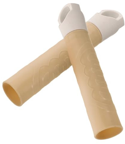 MUCKLILY 2pcs Broom Handle End Cap for Mop Broom Holder Fits Outdoor Cleaning Tools Grip Dustpan Rod Handle