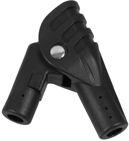 MAGICLULU Faltbares Zeltstangen Ersatzteil 8X3.6X2.5Cm für Selbstgemacht Zeltaufbau Verbinder mit Lochdurchmesser 8,5mm für Camping und Outdoor Aktivitäten