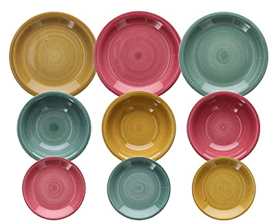 Tognana Ande, 18 piezas, Stoneware, multicolor
