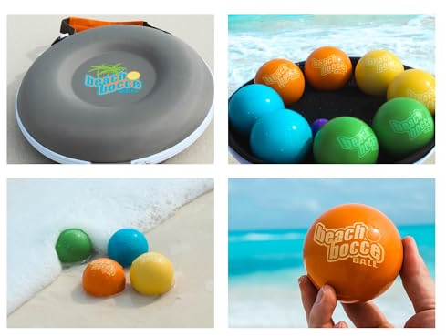 Premium Beach Boccia-Set mit stylischer Tragetasche