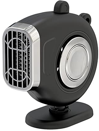 12V Portable Car Heater, Mini Portable Space Heater, Car Heater Defroster Battery Powered Camping Heater Portable Car Heater Rechargeable Heater for Personal Large Room Bedroom