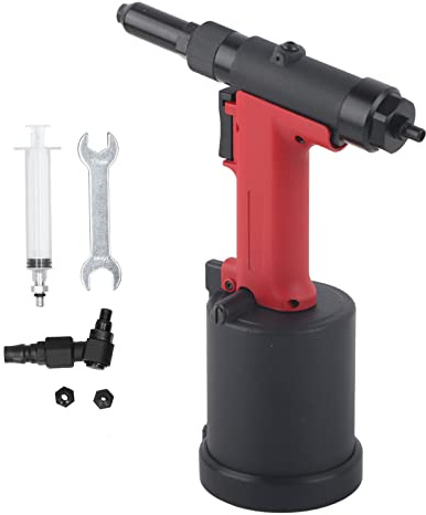 Pistola remachadora neumática, remachadora de aire Industrial de autosucción, herramienta remachadora hidráulica para sujeción de Metal