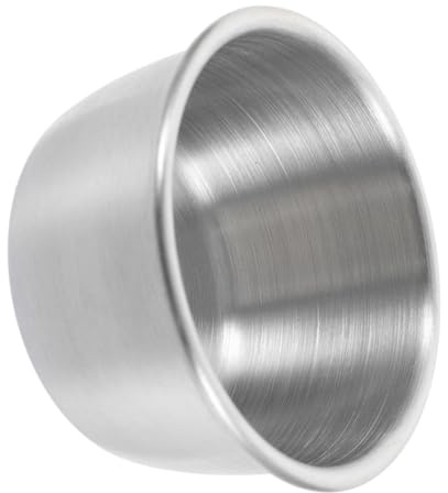 Homoyoyo Gamelle Acier Inoxydable pour Reptiles Petit Format Bol Multifonction pour Nourriture et Eau Adapté Serpents Tortues Geckos Facile à Nettoyer et Anti-Fuite