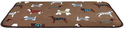 Trixie 37124 Liegematte FunDogs, 90 × 68 cm, braun