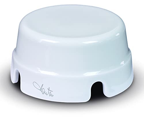 FANTON Scatola di derivazione in ceramica Ø 100 mm colore BIANCO vintage per impianti stile retrò cassetta rotonda in porcellana 84034