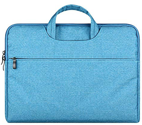 Housse De Protection Ordinateur Portable, Sac À Main Mallette Housse, Netbook Ultrabook Sacoche Compatible, 12 Pouces, Bleu