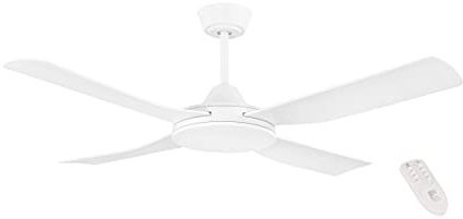 EGLO Deckenventilator Bondi 1, 4 Flügel Ventilator mit Fernbedienung