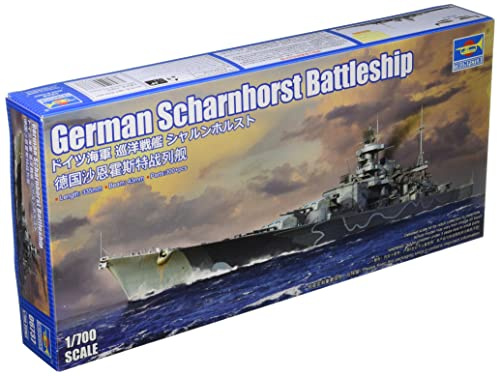 Trumpeter - 1/700 DKM Scharnhorst - Plastikmodellbausatz, Unlackiert