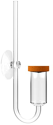 FZONE 13mm CO2 Diffusor | Arbeiten mit Allen CO2-Systemen | LiterMaßgeschneiderte Keramik |Porösere Membran| Feinste CO2-Blasen|Ultraklares Acrylglas - Hergestellt in Südkorea （S-13mm）