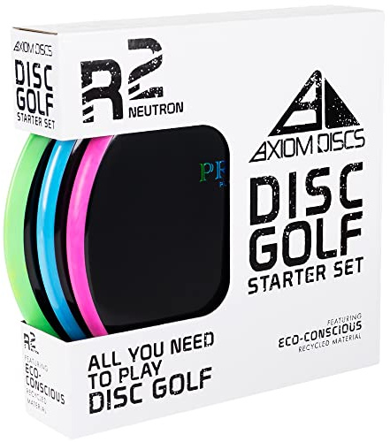 Axiom Discs 3-Disc R2 Disc Golf Starter Set (Colors and Models May Vary)