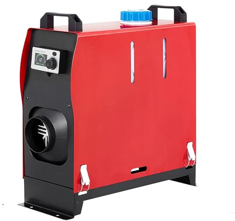 CalefaccióN Estacionaria de Un Solo Orificio 12 V/24 V, Calentador de Estacionamiento con Control Remoto, Calentador de Aire for Campistas, Rv, CamióN, Barco, AutobúS, Coche, Remolque ( Color : A , Si