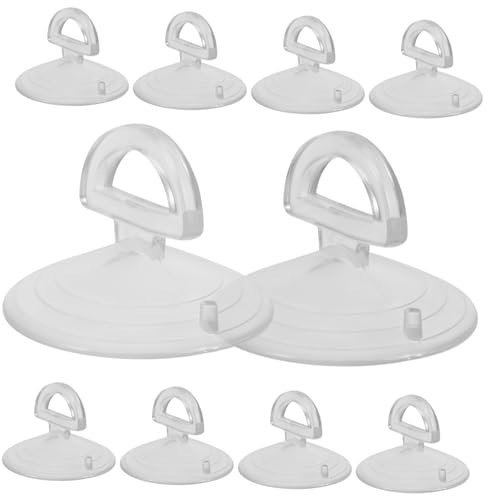 VOSAREA 10pcs Silicone Suction Cup Light Bulb Extractor Replacing Tool for Removing Light Bulb Installation in Home Office