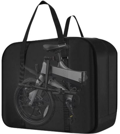 Liqzirtu Transporttasche für Fahrrad, faltbar, Transporttasche für Fahrrad, faltbar, für Reisen | wasserdichte Hülle für 50,8 cm (50 cm), Organizer für Falträder, Autos,