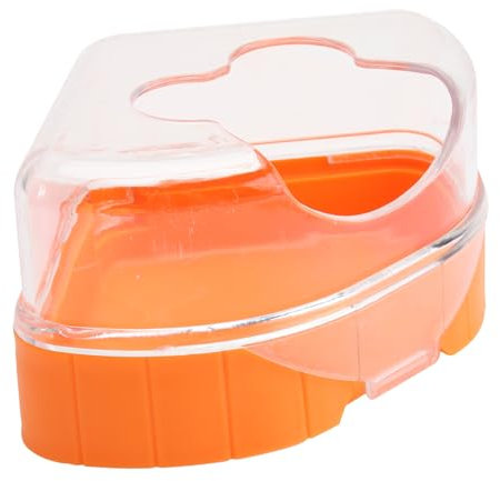 YARNOW Hamsterbadezimmer Transparent Hamster Badewanne Hamsterbadebecken Kleine Hamsterbadezimmer Atmungsaktiv