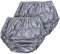XUZOPIM Braga Pañal Adulto Adulto Incontinencia Pantalones De Bragas, 2 Pcs Ropa Interior Prueba De Fugas Para Adultos Para Incontinencia, Lavable Reutilizable Cubrepañales Para Adultos Unisex