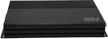 Acouto Bilstereoförstärkare 5800W 12V Metall Väderbeständig Universal för Multimediaspelare Högtalarsystem Frekvensfri Klar den Ny Har Bilfinish Har Väderbeständig Förstärkare och Bil