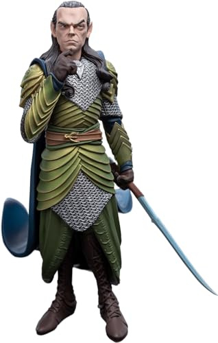 Weta Workshop Herr der Ringe Mini Epics Vinyl Figur Elrond 18 cm