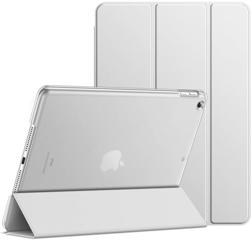 JETech Hülle für iPad 9,7 Zoll (Modell 2018/2017, 6./5. Generation), Intelligent Schutzhülle mit Auto Schlafen/Wachen (Silber)