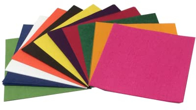 Halbtransparentes Papier, Drachenpapier, vorgeschnitten auf ca. 7,6 x 7,6 cm Quadrate, zum Basteln von Fenstersternen, Waldorfsternen & Basteln (6,9 x 6,9 cm, 99 Blatt)
