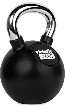 VirtuFit Kettlebell in gomma, da 4 kg a 32 kg (24 kg)