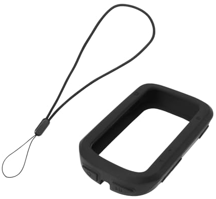LT Easiyl Silikon-Schutzhülle Kompatibel mit IGPSPORT BSC200/300 für Fahrradcomputer-Hülle GPS-Computer Silikon-Schutzhülle Schwarz mit Umhängeband